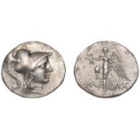 Greek Coinages, PAMPHYLIA, Side, Tetradrachm, 1st century BC, struck by the magistrate Kleuc...