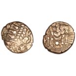 BELGAE, Early Uninscribed issues, Stater, British D [Chute/Cheriton transitional type], degr...