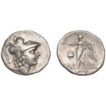 Greek Coinages, PAMPHYLIA, Side, Tetradrachm, c. 140-120, struck by the magistrate Kleuchare...