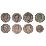Roman Imperial Coinage, Titus (as CÃ¦sar), As, c. 73, laureate bust right, rev. Victory stand...