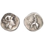 Greek Coinages, KINGS OF THRACE, Lysimachos, Drachm, Ephesus, c. 294-87, diademed and horned...