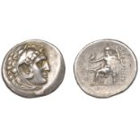 Greek Coinages, KINGS OF MACEDON, Alexander the Great, Tetradrachm, posthumous issue, Perge,...