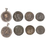 Roman Imperial Coinage, Divus Augustus and Diva Livia, Dupondius, struck under Claudius, 41-...