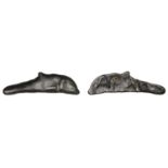 Greek Coinages, THRACE, Olbia, cast Ã† Dolphin, 437-10, rev. inscribed apxo, 3.60g (SNG BM Bl...