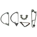 Iron Age, brooches (5), including Persian arm and hand type, 8th century BC; Phrygian D-shap...