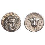 Greek Coinages, RHODOS, Rhodes, Tetradrachm, c. 229-205, struck under the magistrate Aristok...