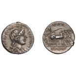 Roman Republican Coinage, C. Annius T.f. T.n. and L. Fabius L.f. Hispaniensis, Denarius, 82-...