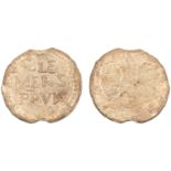 16th century, a lead Papal bulla of Clement VII (1523-34), 43mm diameter, 3mm thick, clemens...