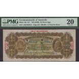 Commonwealth of Australia, 1/2 Sovereign, ND (1928), serial number A/62 955513, Riddle and H...