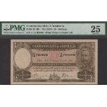 Commonwealth of Australia, 10 Shillings, ND (1934), serial number C/14 764506, Riddle and Sh...