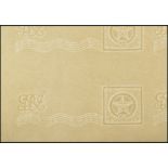 Government of India, several sheets of watermarks for 1 Rupee, ND (1917), including one and...