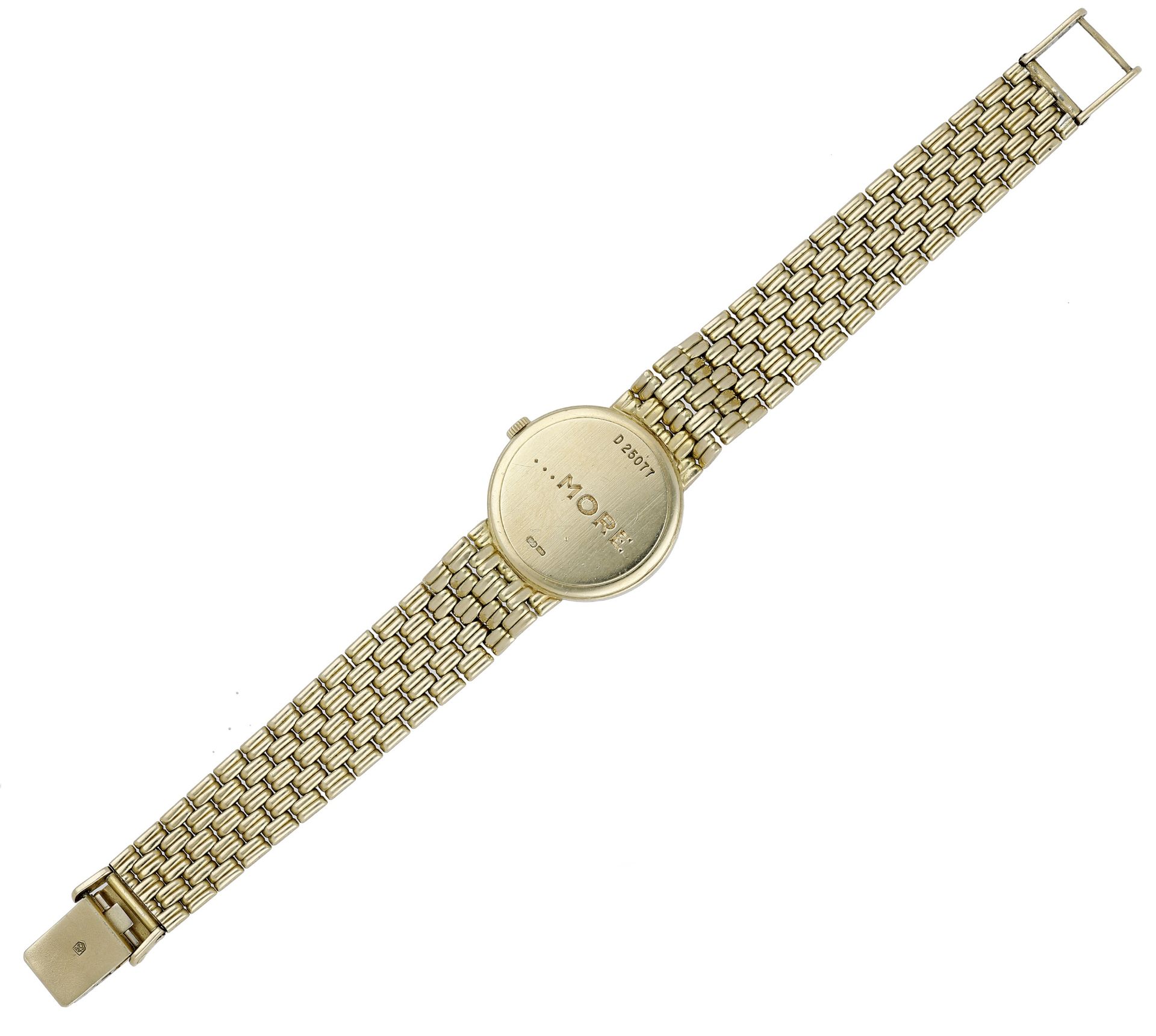 Audemars Piguet. A lady's gold bracelet watch, Ref. D 25077, circa 1990. Movement: cal. 208... - Bild 3 aus 6