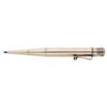 A 9ct gold 'Baker's Pointer' propelling pencil, maker 'E B', Birmingham, 1946, length 11.5cm...