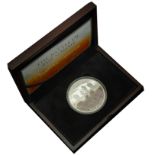 Guernsey, Elizabeth II, Proof Ten Pounds, 2016, in silver (5 oz), centenary of the the Somme...