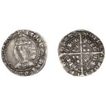 James III (1460-1488), Groat, Main issue [Gp VI], Edinburgh, mm. cross fleury on rev. only,...