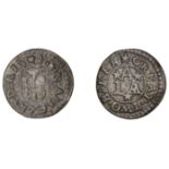 Great Tew, John Allexander, Farthing, reads great two, same dies as previous but initials co...