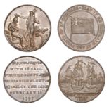 18th Century Tokens, HAMPSHIRE, Portsmouth, Thomas Sharp, Halfpenny, 1797, 10.81g/11h (DH 62...