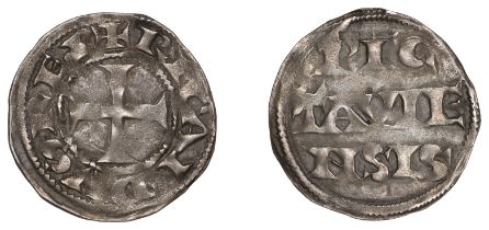 Anglo-Gallic, Richard I, Denier, Poitou, 1.05g/8h (E 8; S 8008). Good very fine Â£120-Â£150