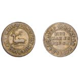 Nettlebed, Timothy Holding, Halfpenny, 1669, 1.92g/3h (M 114; N 3664a, this piece; BW. 109)....