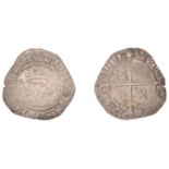 James IV (1488-1513), Penny, second issue, type III, larger bust, rev. lis and crowns in ang...