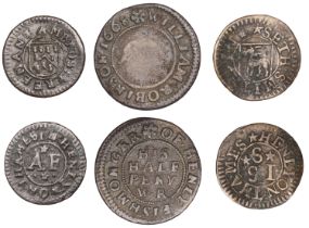 Henley-on-Thames, Ambros Freeman, Farthing, 1.14g/9h (M 100; N 3648a, this piece; BW. 96); W...