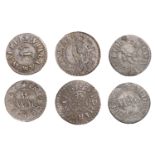 Oxford, Will/William Walker, Farthings (2), 0.77g/6h (L 103; N 3743b, this piece; BW. 180),...