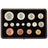George VI (1936-1952), Proof set, 1937, comprising Crown to Farthing [15]. Almost as struck,...