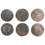 Charles I (1625-1649), Earl of Stirling coinage, Twopence 'Turner', type 2, mm. stop and sal...
