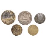 17th Century Tokens, OXFORDSHIRE, Chipping Norton, William Diston, Halfpenny, 1666, 1.70g/3h...