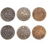 Burford, John Sindriy, Farthing, 1653, 0.94g/6h (M 53; N 3602; BW. 52); R[ichard] V[eysey],...