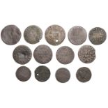 WORCESTERSHIRE, Evesham, Phillipp Ballord, Halfpenny, 1664, 1.99g/3h (N 5673; BW. 46), Peter...