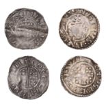 Henry II, Short Cross coinage, Pennies (2), both class Ib1, Winchester, Gocelm, gocelm Â· on...