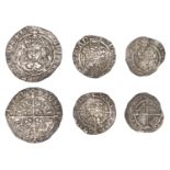 Henry VII, Facing Bust issue, Halfgroat, Canterbury, class IIIc, mm. tun, 1.48g/3h (S 2211);...