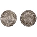 Henry VIII (1509-1547), First Harp issue (1534-40), Groat, mm. crown, ha (Anne Boleyn), 2.44...