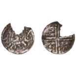 Alexander III (1249-1286), First coinage, Sterling, type III, Stirling, Henri, [â€“]i on striv...