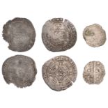 James IV (1488-1513), Plack, type II, mm. cross, Lombardic lettering both sides, lis stops,...