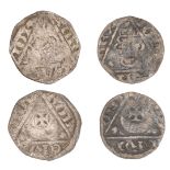 John (as King, 1199-1216), Third coinage, Halfpence (2), both Dublin, Roberd, roberd on d, 0...