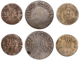 Banbury, William Wagstaffe, Halfpenny, 1.94g/12h (M 31; N 3585, this piece; BW. 28); John We...