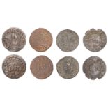 Oxford, Seth Ireland, Farthing, 0.66g/12h (L 61; N 3752; BW. 148); John Johnson, Farthing, 1...