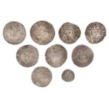 Edward I, Penny, class 3b, London, 1.32g/8h (N 1017; S 1388), other Edwardian Pennies (7), v...