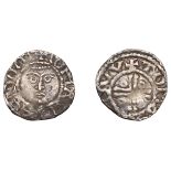 John (as Lord, 1172-1199), Second coinage, Halfpenny, type Ib, Dublin, Tomas, tomas on dvv,...
