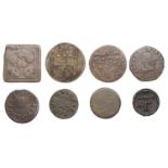 Uncertain localities, Thomas Carter, Farthing, 1658, 0.63g/9h (N 9342, this piece; D 60C); W...