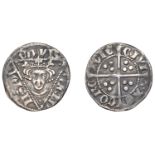 Edward I (1272-1307), Second coinage, Penny, type III, Cork, single pellet in each angle, 1....