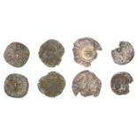 NORTHUMBRIA, Ã†thelred II (First reign), Styca, Fordred (?), rev. foduued, 1.04g/10h (S 865);...