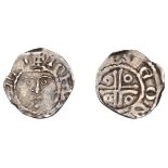 John (as Lord, 1172-1199), Second coinage, Halfpenny, type Ib, mint and moneyer uncertain, [...