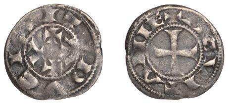 Anglo-Gallic, Eleanor, Denier, Aquitaine, 0.99g/3h (W & F 9A; E 11b; S 8011). Fine Â£60-Â£80