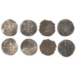 Edward I (1272-1307), Second coinage, Early issues, Pennies (4), class Ib, Dublin (3), Water...