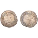 James I (1603-1625), First coinage, Shilling, mm. bell, first bust, 4.17g/3h (S 6512; DF 259...