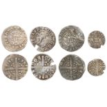 Edward I, Penny, class 9b, Durham, mm. plain cross, star on breast, 1.38g/6h (N 1037/1; S 14...