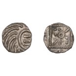 Early Anglo-Saxon Period, Sceatta, Continental series E, secondary types, variety C, porcupi...